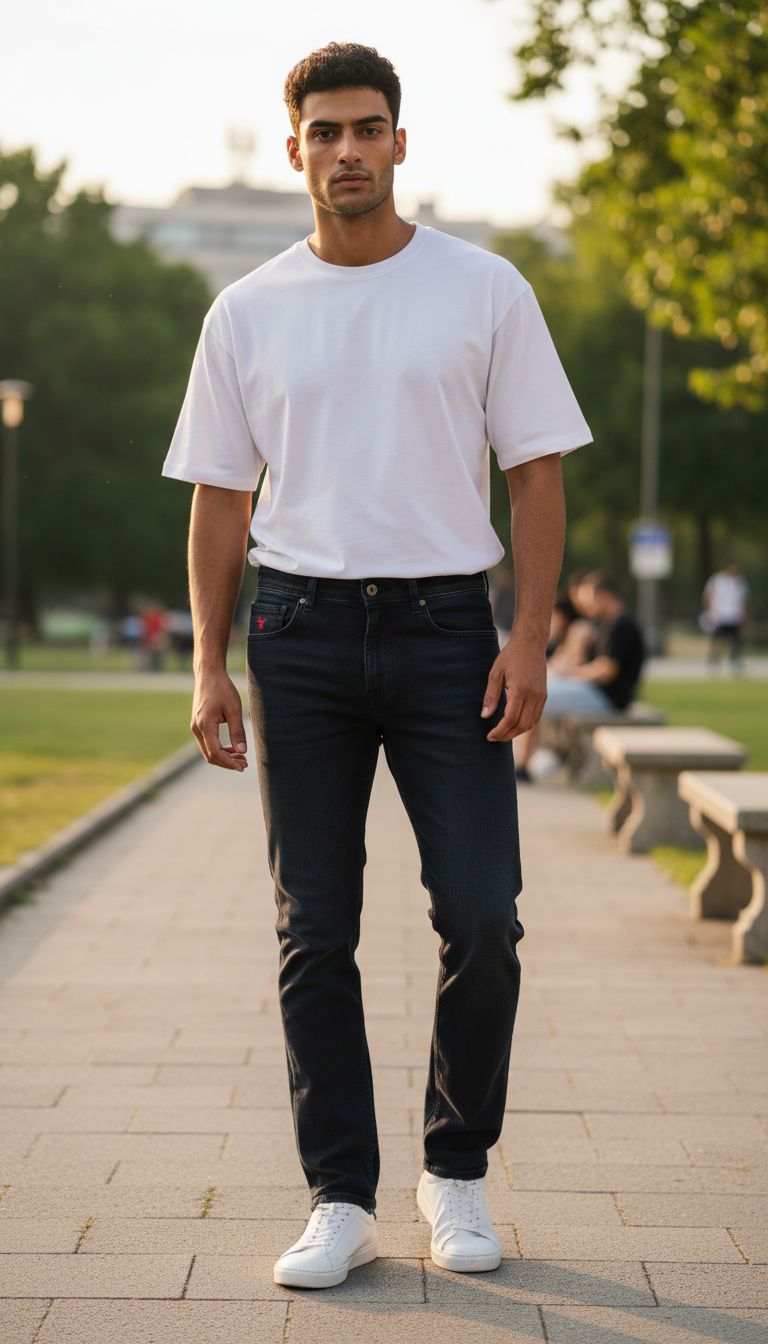 Jeans oversized