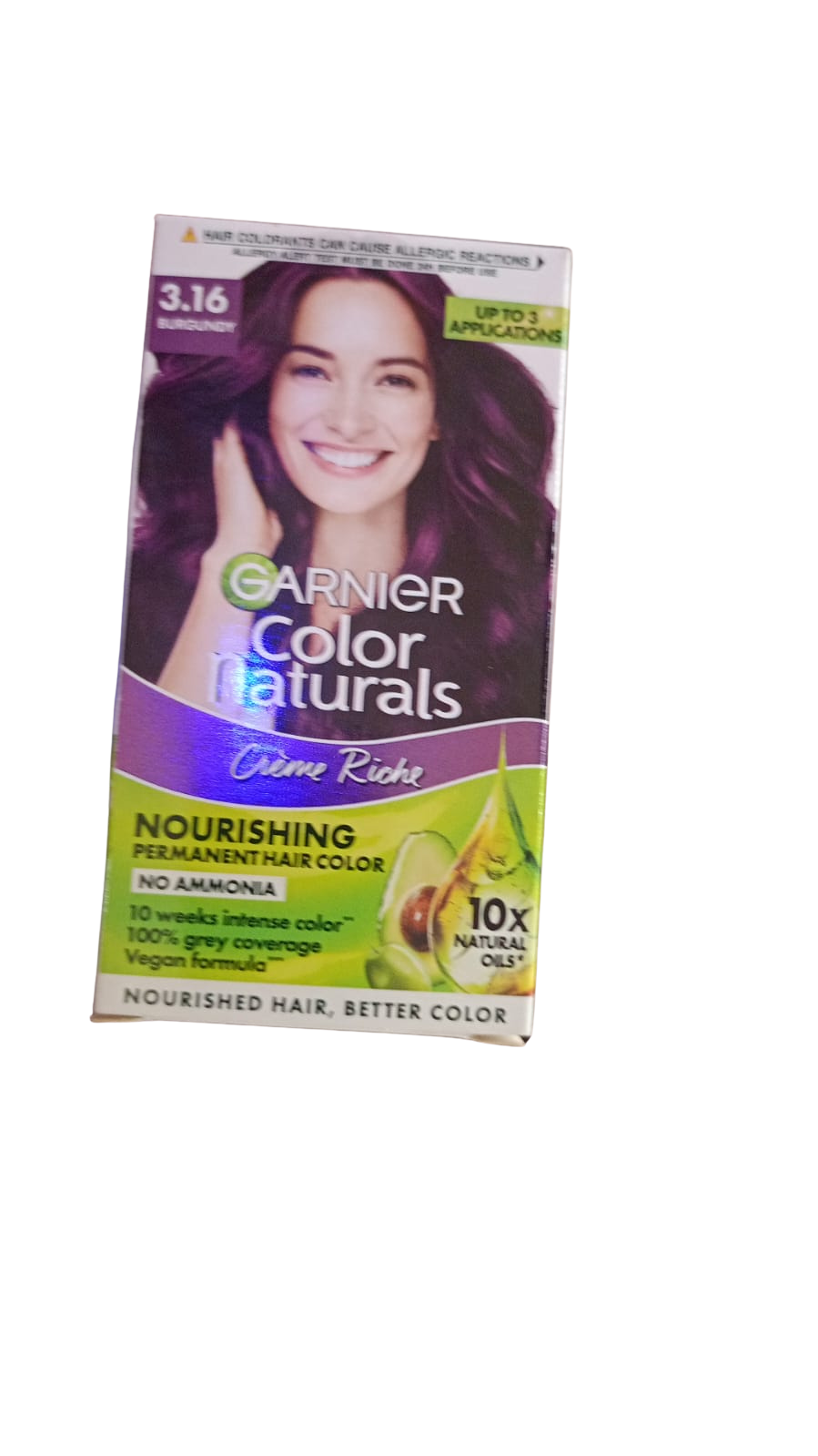 garnier hair colour